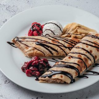 Palačinka sa Eurokremom Takovo i kokosom