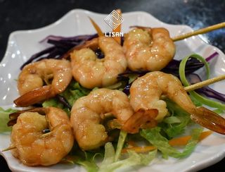 13b.Espetada de Gambas