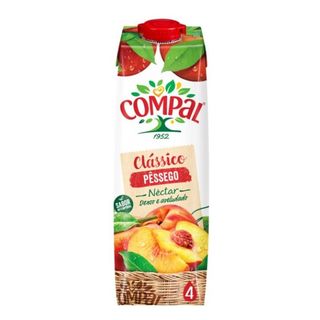 Néctar Pêssego Compal Clássico 1 L