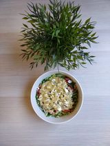 Спаначена салата със сирене