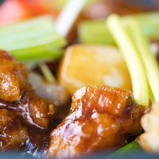 Pollo asiatico al peperoncino