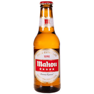 Botellín Cerveza Mahou 5 Estrellas 250 ml