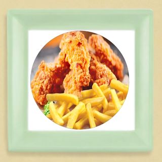 Meniu aripioare de pui picante crispy - 500 G