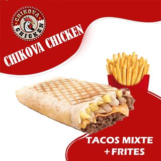 Tacos Mixte avec Frites