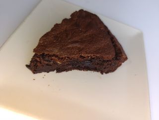 Brownie de chocolate (porción)