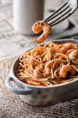 Pasta Crevettes Sauce Rosée