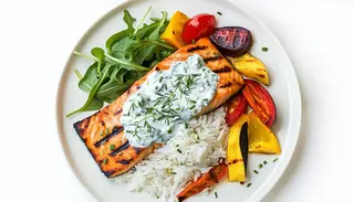 Salmone grigliato