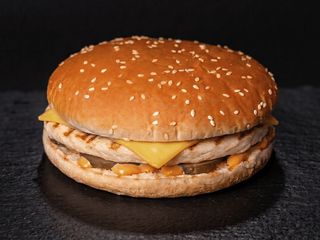 Чизбургер Курячий з огірочками (235g)