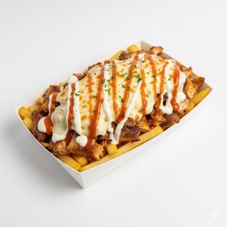 Chicken cheese fries