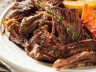 93 Plato Combinado de Carne mechada