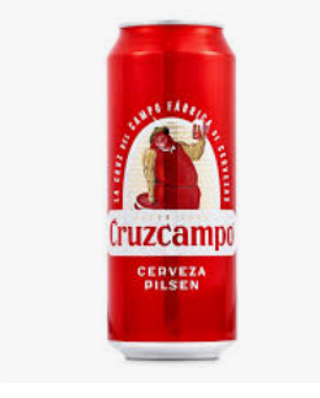 Cerveza Cruzcampo 500 Ml.