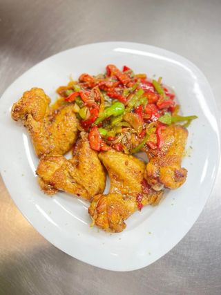 ქათმის ფრთები მექსიკურად