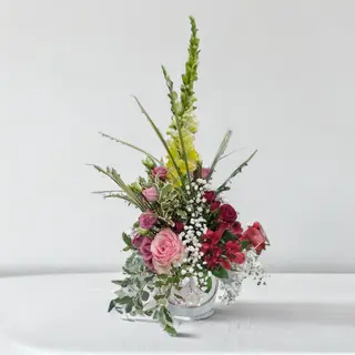 Box Campestre com Flores Variadas