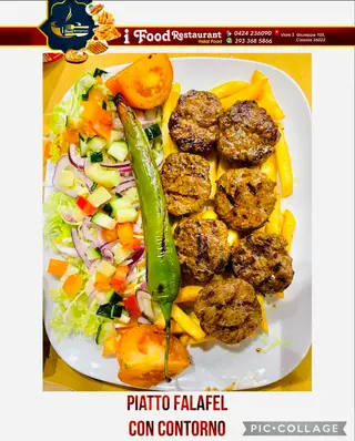 Piatto Falafel con contorno