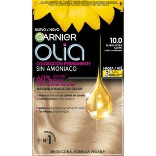 Tinte 10.0 rubio clarísimo OLIA, caja 1 ud (26704494)