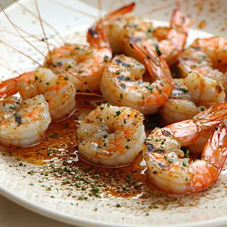 Plancha Crevettes