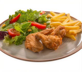 Alitas de pollo crujientes (3 uds.)