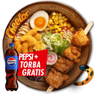 Cheetos curry ramen z pepsi [torba gratis]