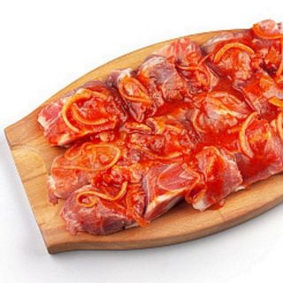 Шашлык из свинины маринованный п/ф