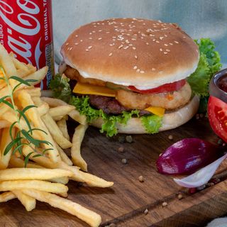 Комбо Бургер "Onion" Glovo