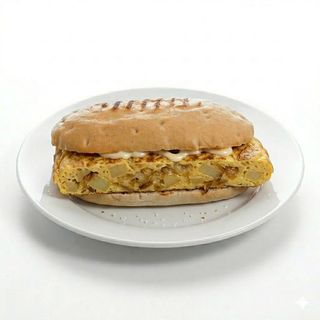 Bocadillo de tortilla De Patatas
