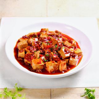 100Острый дуфу .麻辣豆腐