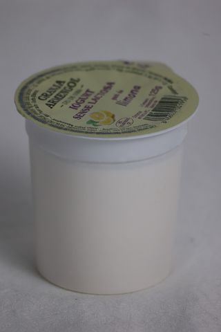 Iogurt Natural Llimona Sense Lactosa Granja Armengol 125Gr