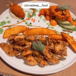 Emincé de poulet sauce champignon