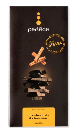 Perlége млечен шоколад с канела без захар (85г)