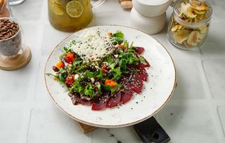 Запечённая свёкла и тыква (160г)