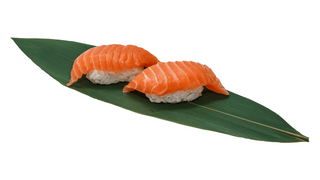 Nigiri z łososiem