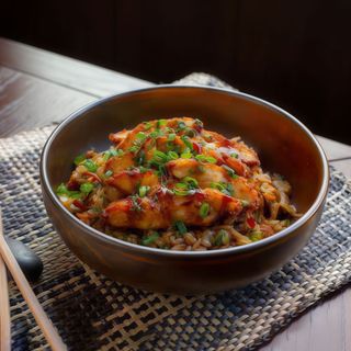 Yakimeshi Pollo Tonkatsu