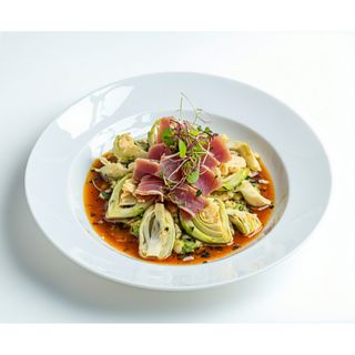 Ensaladilla de alcachofas