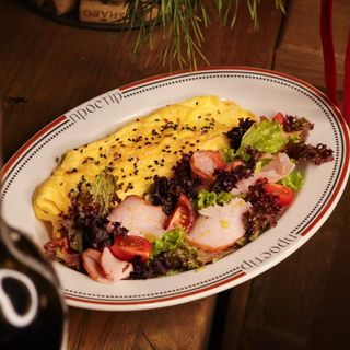 Омлет з шинкою