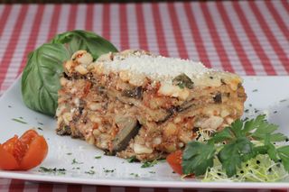 Berenjena a la parmesana