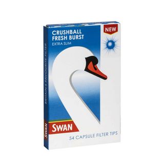  Filtre Extra Slim SWAN Crushball - cu aroma de Menta x54buc