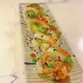 S44A.Rainbow Roll Pato Maki (4 Pzs.)