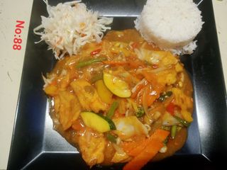 Tofu w sosie słodko-kwaśnym