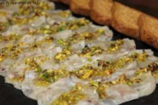 Carpaccio De Manitas De Cerdo