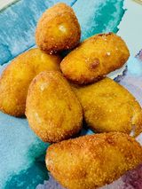Croquetas Caseras De Asado Y Queso