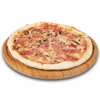 PIZZA PROSCIUTTO FUNGHI MEDIE 32cm
