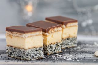 Mini prajitura cu mac