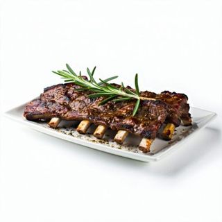 COSTILLA DE CERDO A LA BRASA