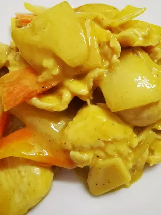 62. Pollo al curry