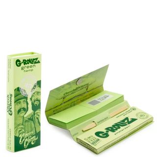 Foite G-ROLLZ Cheech & Chong 1¼ - Organic Green Hemp, 50Foite + Filtre
