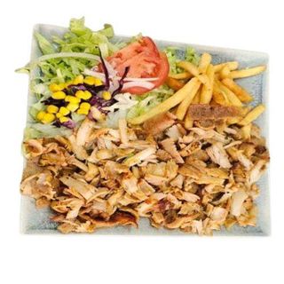 34. Plato Con Patatas Fritas