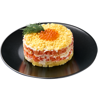 Салат Мімоза з лососем (290 г)