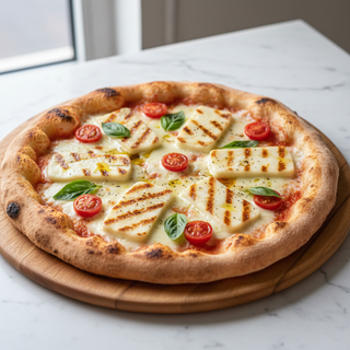 Pizza Halloumi