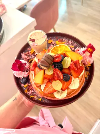 Tortitas Media Racción De 3 Con frutas 