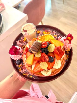 Tortitas Media Racción De 3 Con frutas 